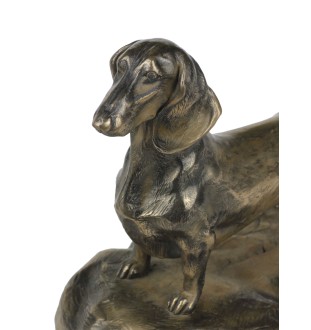  Jamnik krótkowłosy figurka na drewnie Art-Dog